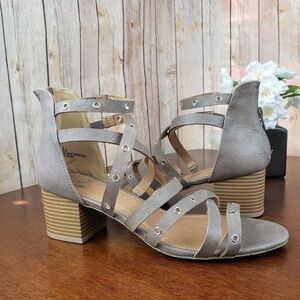 New REPORT Pumpkin high heel sandals Browni